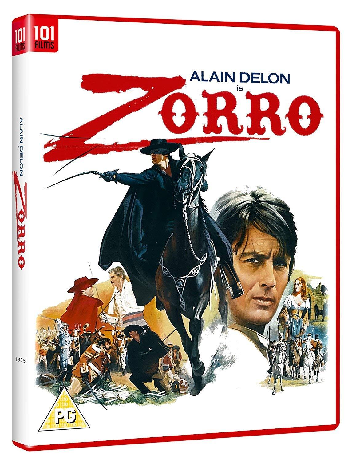 Zorro (Dual (Blu-ray) Alain Delon Stanley Baker Ottavia Piccolo Moustache