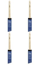 4 pack BEST 1" Angle Polyester Nylon Ceiling & Trim Cut-In Paint Brush All Paint