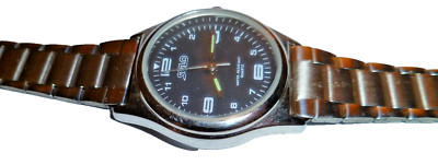 Vintage SOLO Women's Polished Silver Water Resistant Quartz Watch