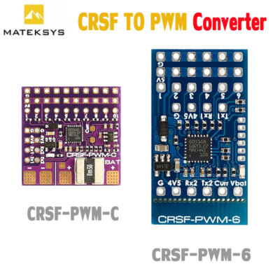 MATEK CRSF-zu-PWM-Konverter CRSF-PWM-6/CRSF-PWM-C für TBS Crossfire Nano RX SE
