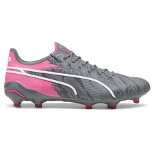 PUMA King Ultimate Rush Firm GroundArtificial Ground Soccer Cleats Mens Grey, Pi