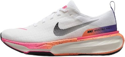 Nike ZoomX Invincible Run FK 3 White/Orange/Pink HF5025-100 Women's Size 9