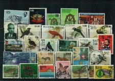 Sri Lanka - Briefmarkenlot - 1 Steckkarte - gestempelt