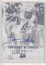 2018 Panini Luminance Rookie Ink Blue 69/75 Tarvarus McFadden #RI-TAM Auto 0r2f