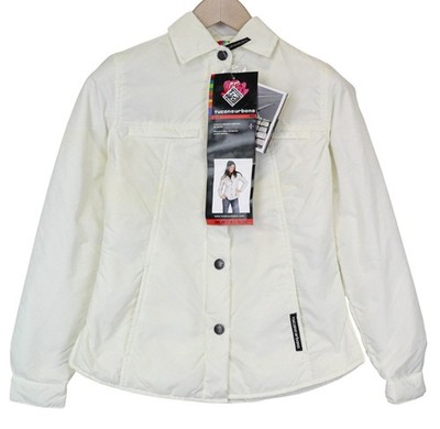 Tucano Urbano Lori Damen Motorradjacke 2XS Off-White Winddicht Snap Zip Biker I