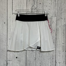 justice girls Sise M 10 Skort Sport Pleated Crossover Skirt