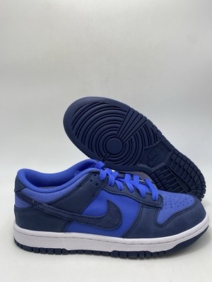Nike Dunk Low SE (GS) Comet Blue Midnight Navy White (HQ9293 400) Size 7Y