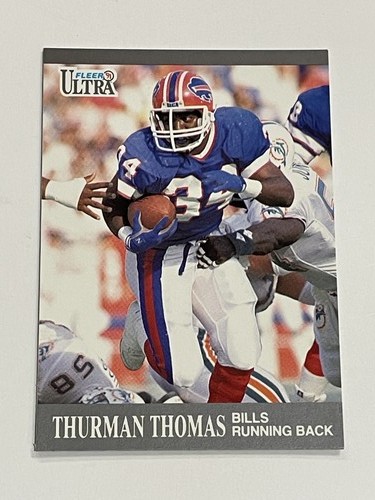 Thurman Thomas #10 1991 Ultra card