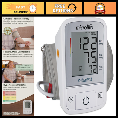 #ad #ad Automatic Digital Blood Pressure Monitor Wide Cuff Fits 16.5quot; 60 Result Memory $87.99