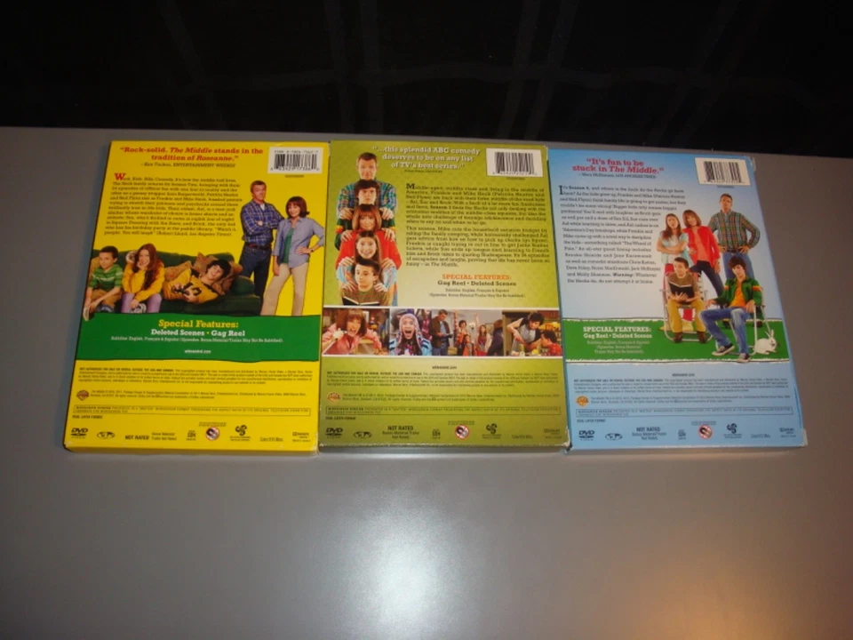 The Middle Season 2 3 & 4 DVD Lot TV Series Satire Sitcom Patricia Heaton Flynn - Image 2 of 4
