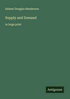 Hubert Douglas Henderson | Supply And Demand | Taschenbuch | Englisch (2025)