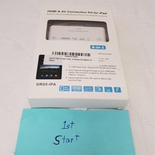 HDMI & AV Connection Kit for Apple Ipad DR05-IPA 6-in-1 Made in China