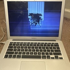 Apple MacBook Air 13" Intel i5 4GB 128GB SSD Silver Parts Laptop 2013