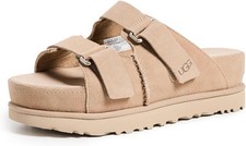 UGG 1155458: Women's GOLDENSTAR HI Slide Sandal, Sand