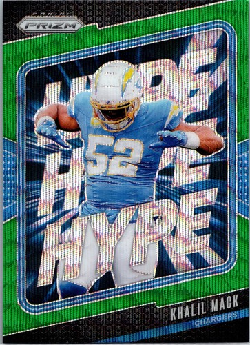 Khalil Mack #10 2024 Panini Prizm Hype card