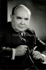 1957 Belgium Paul Henri Spaak Secretary General Nato 7X9 Historic Vintage Photo
