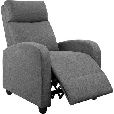 Recliner Chair Adjustable Home Theater Single Sofa Furniture Thick Seat Cushion