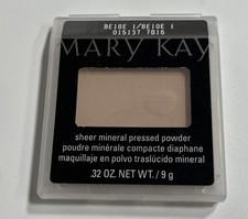 Mary Kay Sheer Mineral Pressed Powder BEIGE 1 015137 New Discontinued