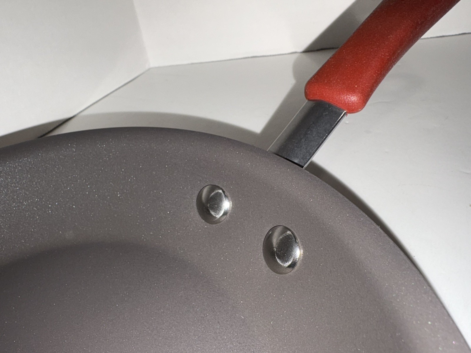 NEW Rachel Ray 8 1/2" Skillet Hard Anodized Nonstick Frying Pan Red SHIPS2DAY