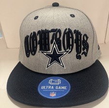 NWT Dallas Cowboys Old English SnapBack Ultra Game Baseball Cap MSRP $50