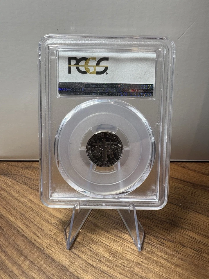 1988 S 10C Roosevelt Dime Proof PCGS PR69 - Image 2 of 2