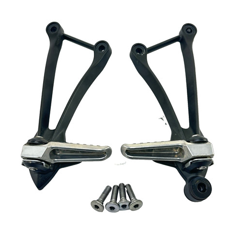 2024 - 2026 KAWASAKI NINJA ZX6R PASSENGER PEGS REAR LEG FOOT REST LEFT RIGHT SET