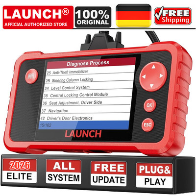 2025 LAUNCH CRP123 V2.0 PLUS Elite KFZ OBD2 Diagnosegerät All System Scanner SAS