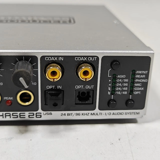 Terratec Producer Phase 26 USB Audio Schnittstelle - Ungetestet, Kein Kabel - Bild 3 von 4