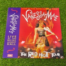 Vanessa Mae The Red Hot Tour Live At The Royal Albert Hall - Laserdisc