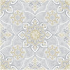 Decora Blue Peel Stick Floor Tiles, FP6301