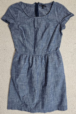 GAP light weight Denim Dress Women's Small size 0 Cotton short Sleeve Summer