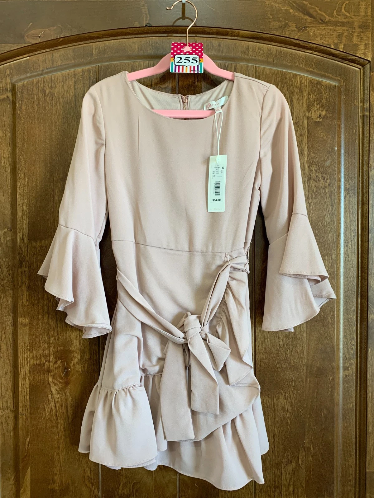 GB Girls Mauve Formal Knee Length Dress with Belt Size 7 from Dillard's: #255