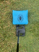 Brand New TaylorMade Spider ZT Mallet Putter RH 35" Black/Blue SuperStroke Grip