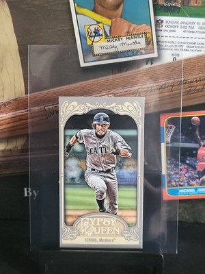 2012 Topps Gypsy Queen Ichiro Suzuki Mini Brown Back Gypsy Seattle