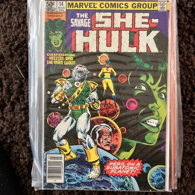 The Savage She-Hulk #14 Newsstand Variant (Marvel Comics March 1981)