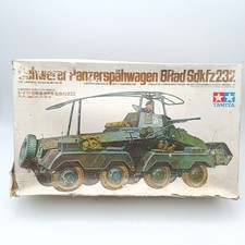 Maquette Tamiya Schwerer Panzerwagen Sdkfz232 8Rad 1/35