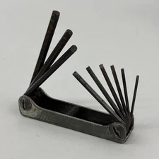 Vintage Folding Uni-Key Allen Wrench Eklind T&M Co Chicago USA #91