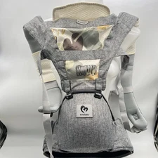 Bellababy Complete Baby Carrier All Seasons in Stone 100 Cotton 3 D Mesh