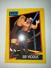 WCW WORLD CHAMPIONSHIP WRESTLING  1991 TRADING CARD #  28 SID VICIOUS