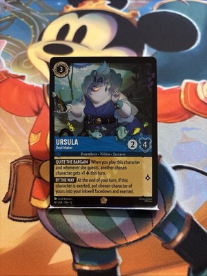 Ursula - Deal Maker Legendary Lorcana Wilds Unknown
