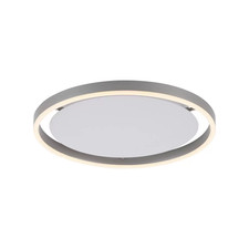 Leuchten Direkt LED-Deckenleuchte Ritus Deckenlampe Lampe Ø 39,3cm aluminium