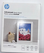 HP Advanced Glossy Photo Paper 60 Sheets 5 x 7 in Q8690A NEW IN BOX