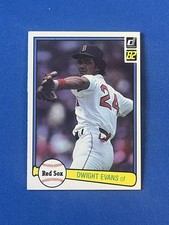 1982 Donruss #109 Dwight Evans Baseball Card