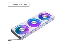 Phanteks PHF120D30R_DRGBPWMWT013P D30-120 ARGB PWM 120mm Fan 3-Pack Reverse