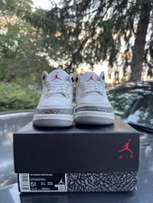 Air Jordan 3 Retro GS White Cement Reimagined Size 5.5Y Summit White DM0967-100