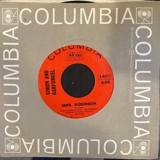 Simon & Garfunkel- Mrs Robinson 45 Excellent