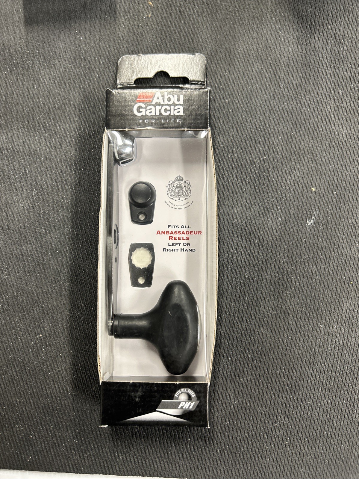 Abu Garcia Power Reel Handle 1091026 PH1-Black Ambassadeur