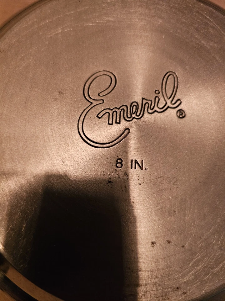 Juego de sartenes de acero inoxidable Emeril Pro-Clad Tri-Clad Foto 4 de 4