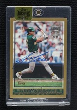 2016 Archives Signature Series All-Star Buybacks 14/14 Jose Canseco Auto tw0
