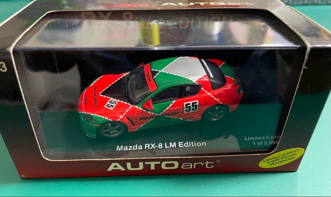 ミニカー AUTOart Mazda RX-8 LM Edition 1/43 1:43 AUTOart Mazda RX-8 LM Edition Diecast Model Car Limited